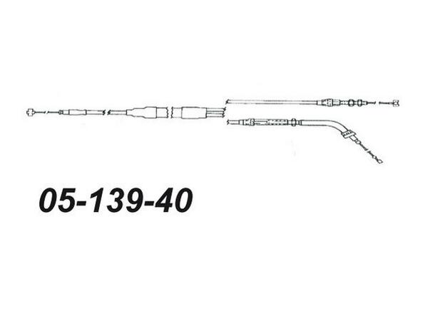 Gasswire Ski-Doo Enkel Inj. 414512300 